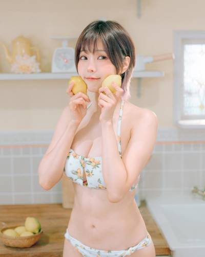ElyEE子 2023.august C-檸檬泳裝 Lemon Swimsuit [31P-113MB]整理分享