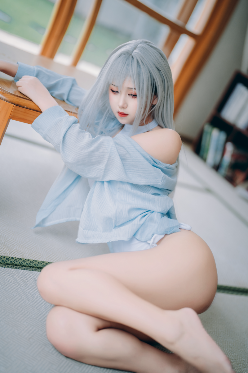 萌芽儿o0 白泳装【25P-670MB】图片集欣赏