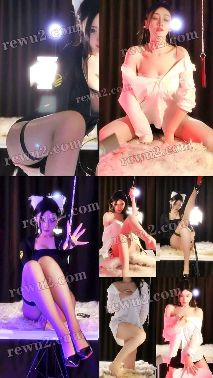 虎牙主播 暴汁小秘密 狐狸尾 邻家姐姐杏感桌子舞配道具 (14V1.77G)-跳舞主播视频