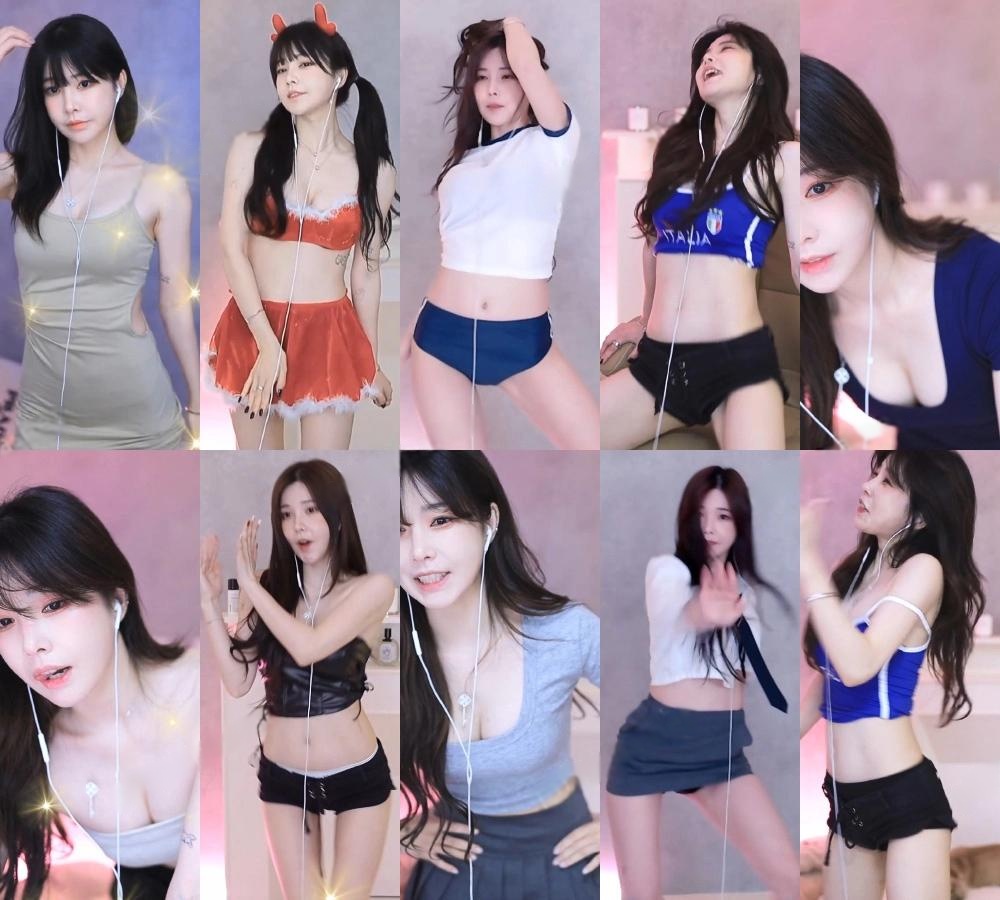 AfreecaTv韩国BJ蔡媛24年12月精选舞蹈合集-资源下载