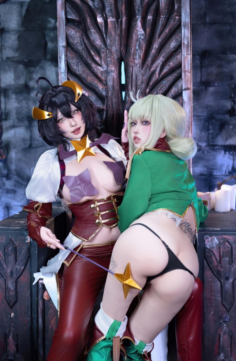 清水由乃 &猪突猛蛋-柊舞缇娜&阿良河琪舞图片作品分享 清水由乃 &猪突猛蛋-柊舞缇娜&阿良河琪舞图片作品分享