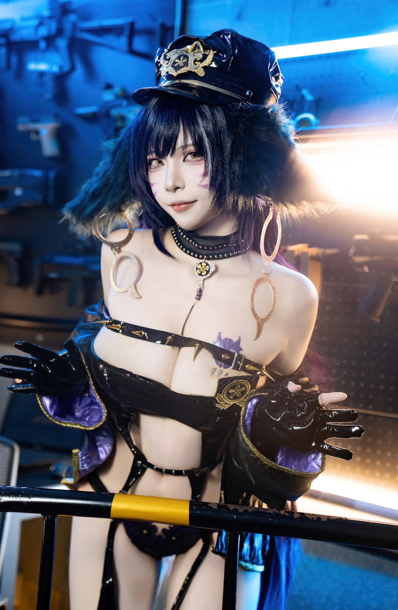 二佐Nisa – 碧蓝航线 武藏 女警cos照片