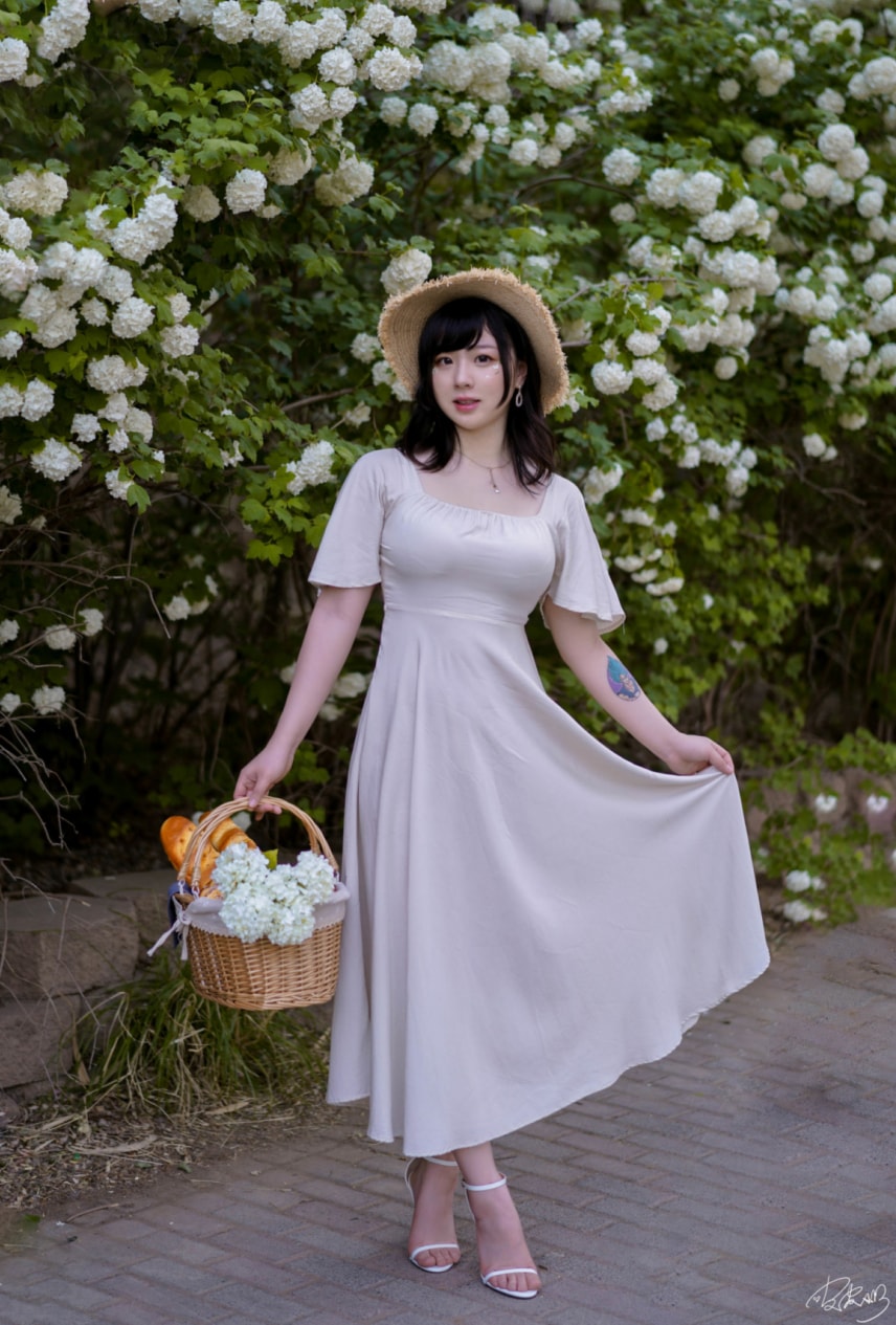 皮皮奶可可爱了啦 绣球花未删减图片作品