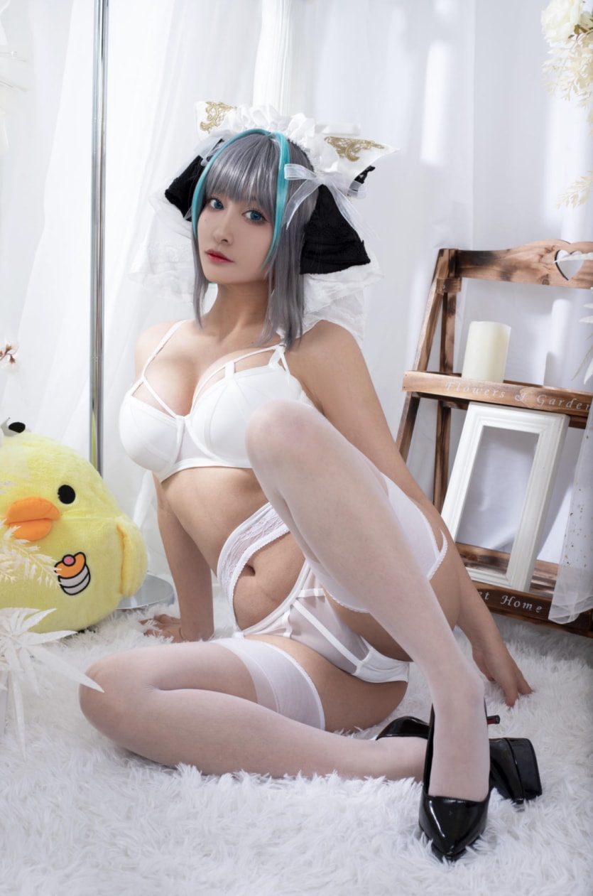 洛璃LoLiSAMA 柴郡同人内衣下载欣赏