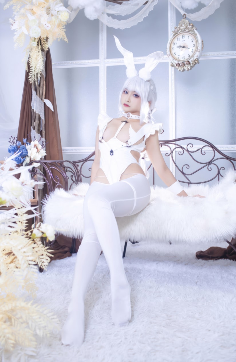 洛璃LoLiSAMA 恶毒 白兔 (碧蓝航线)美丽的图片欣赏