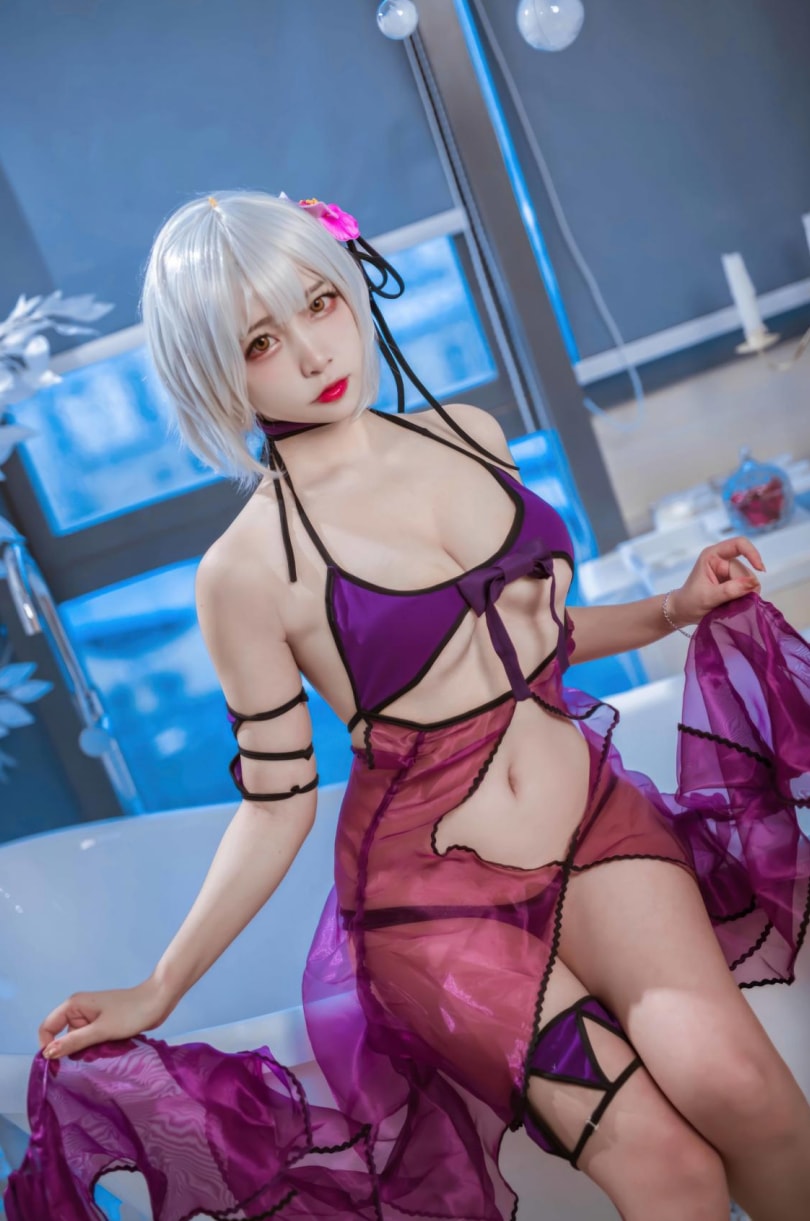 二佐Nisa – FATE-黑贞水着资源分享