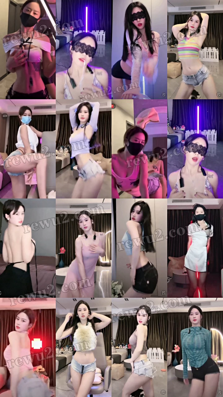 【抖音主播】奈奈落 粉丝跳舞福利（17V1.75G）-舞蹈欣赏