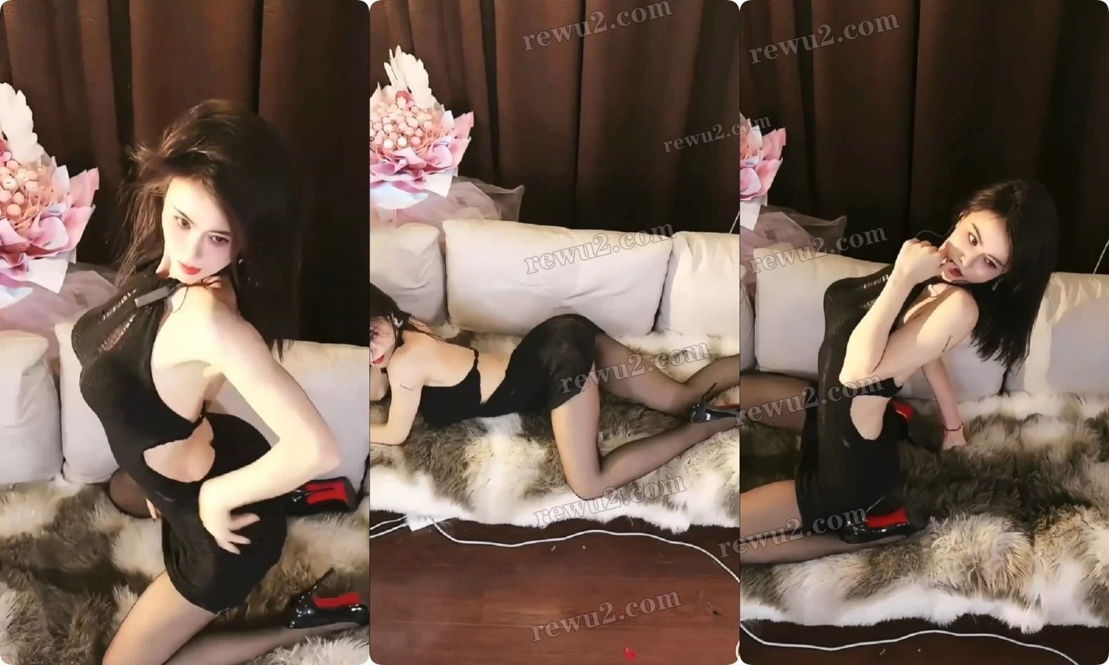 【抖音主播】菟菟/舒兰 点舞无水印（1v/118m)-主播热舞在线