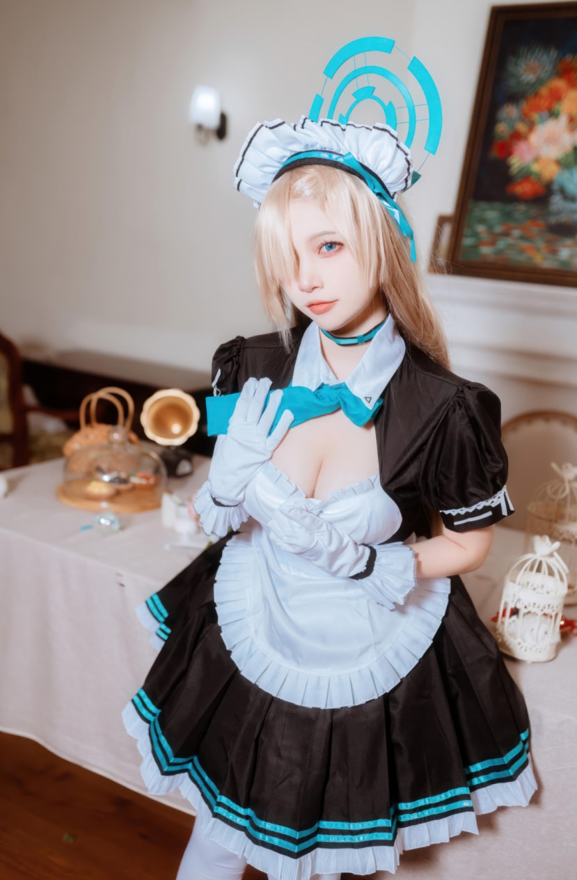 二佐Nisa – 蔚蓝档案-明日奈女仆来看看吧