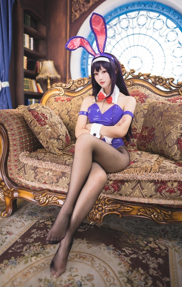 羽生三未 – 霞之丘诗羽兔女郎下载欣赏