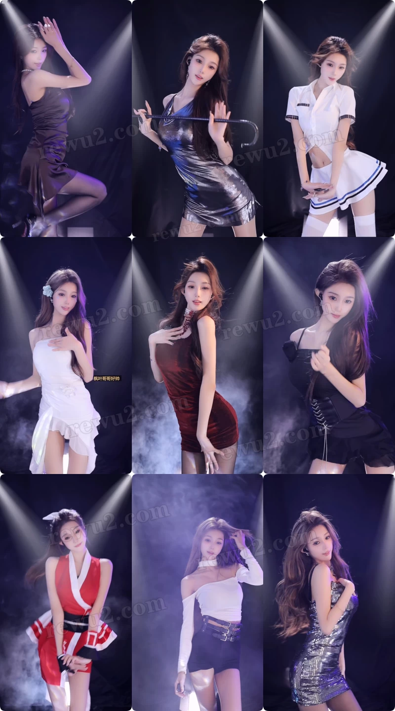 【抖音主播】万万 4月上跳舞录屏 无水印（19v/3.26g）-下载观赏