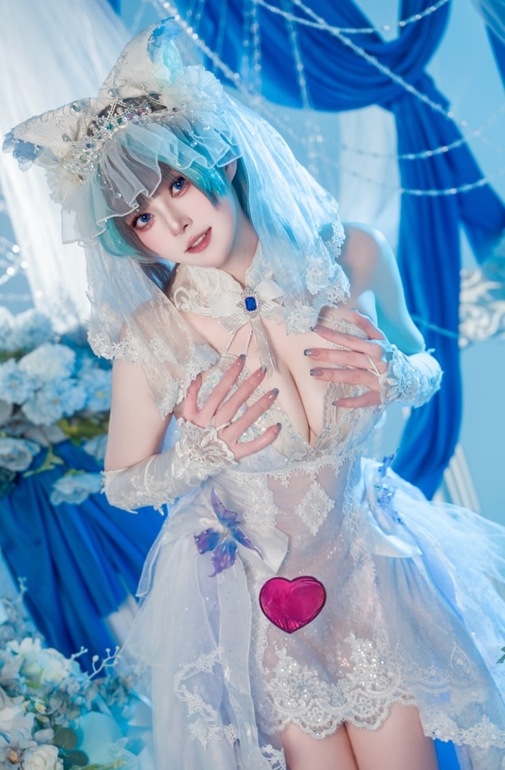 Natsuko夏夏子 – 碧蓝航线 柴郡婚纱收藏起来吧 Natsuko夏夏子 – 碧蓝航线 柴郡婚纱收藏起来吧