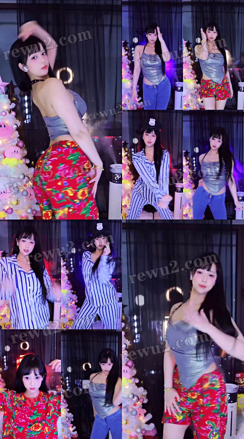 抖音主播 郭郭酱 直播跳舞视频（7V663M）-跳舞素材