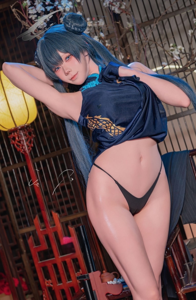 咬一口兔娘 2026年4月作品『碧蓝档案龙华妃咲』最新图片 咬一口兔娘 2026年4月作品『碧蓝档案龙华妃咲』最新图片