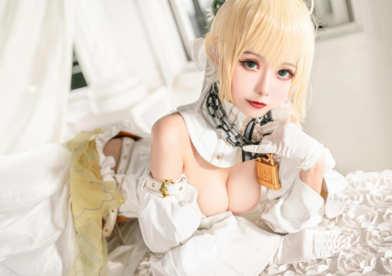 Momoko葵葵 FGO 尼禄图片在哪看？